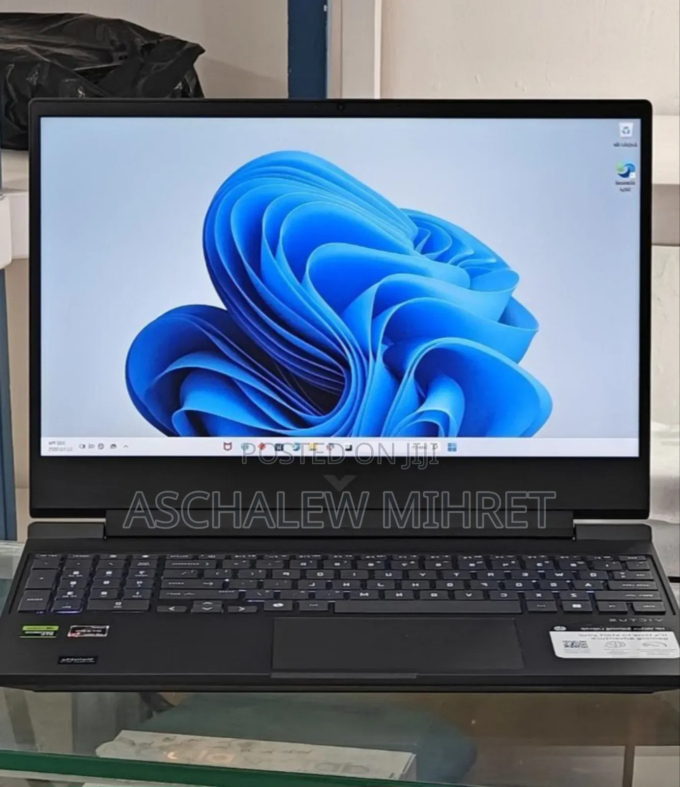 New Laptop HP Victus 15 16GB AMD Ryzen 7 SSD 512GB