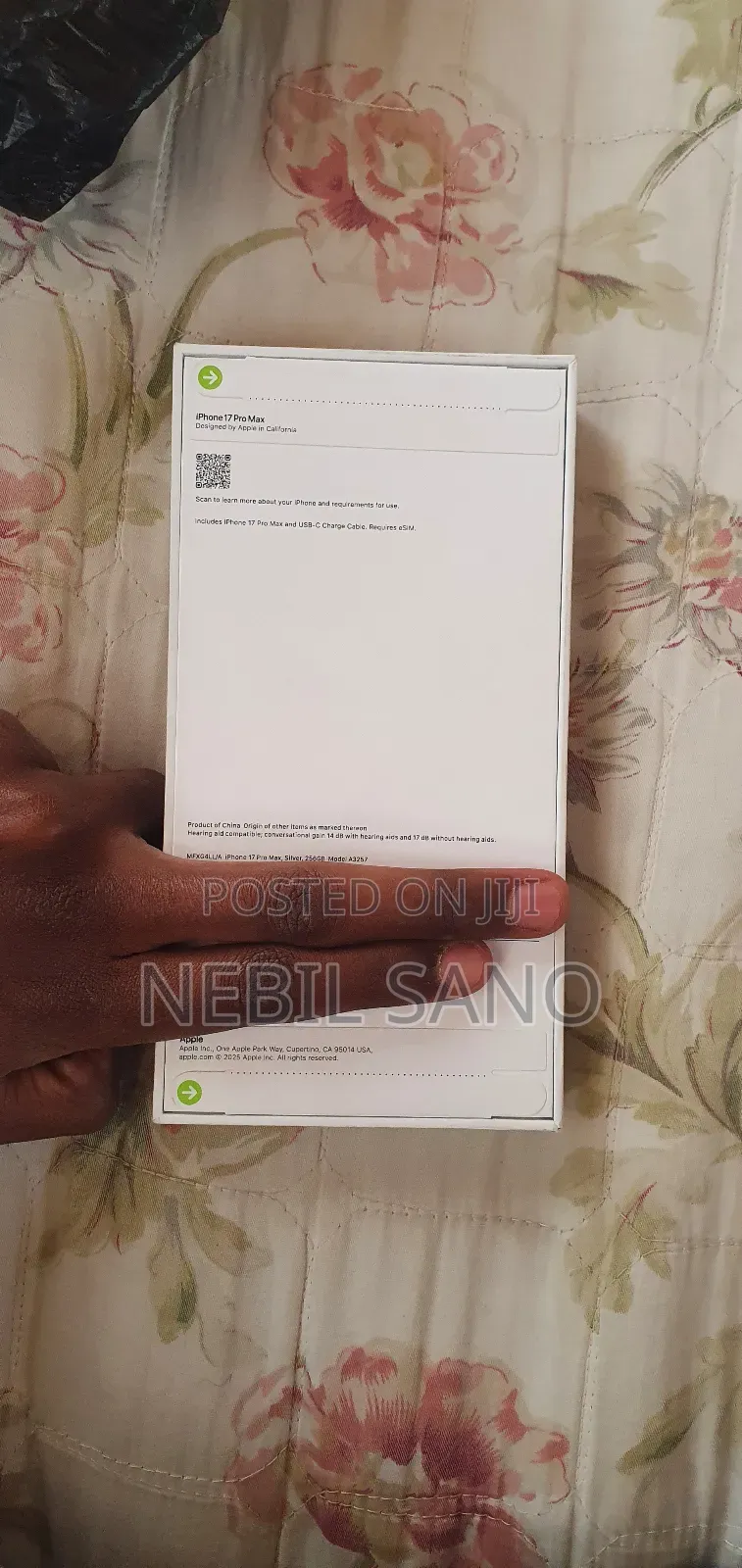 New Apple iPhone 17 Pro Max 256 GB Silver