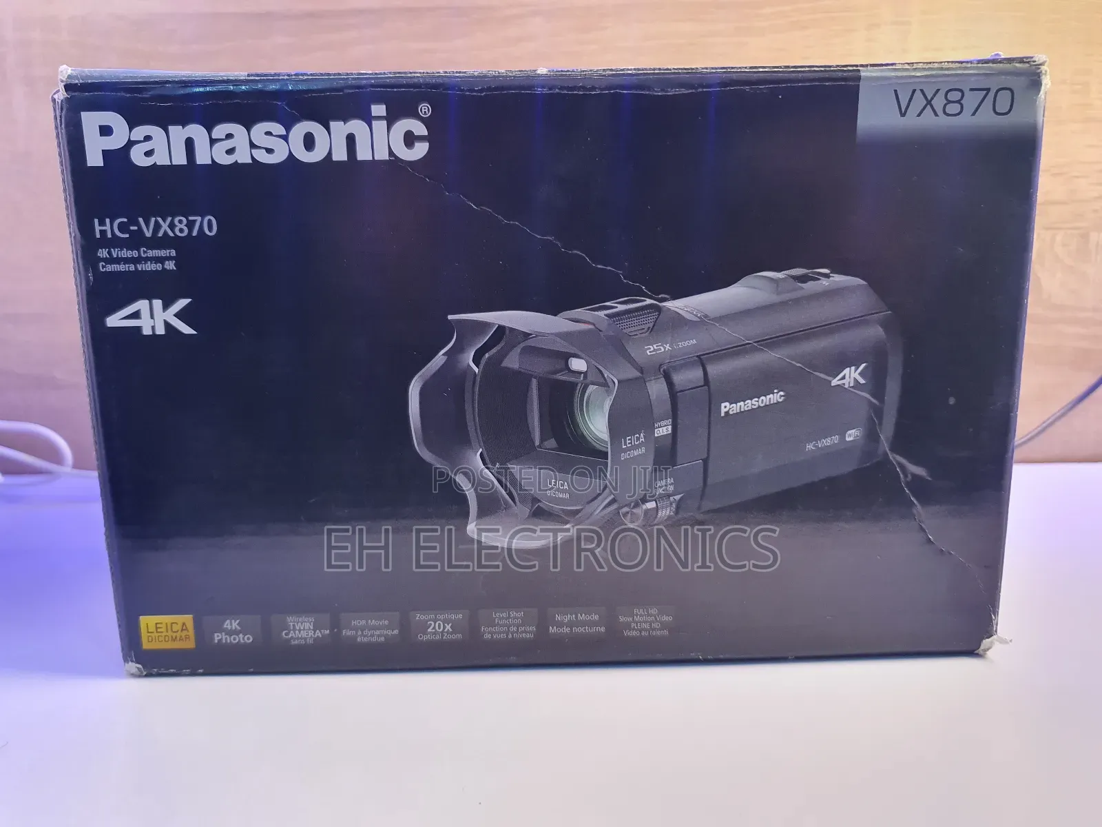 Panasonic Hc-Vx870k Ultra Hd Camcorder