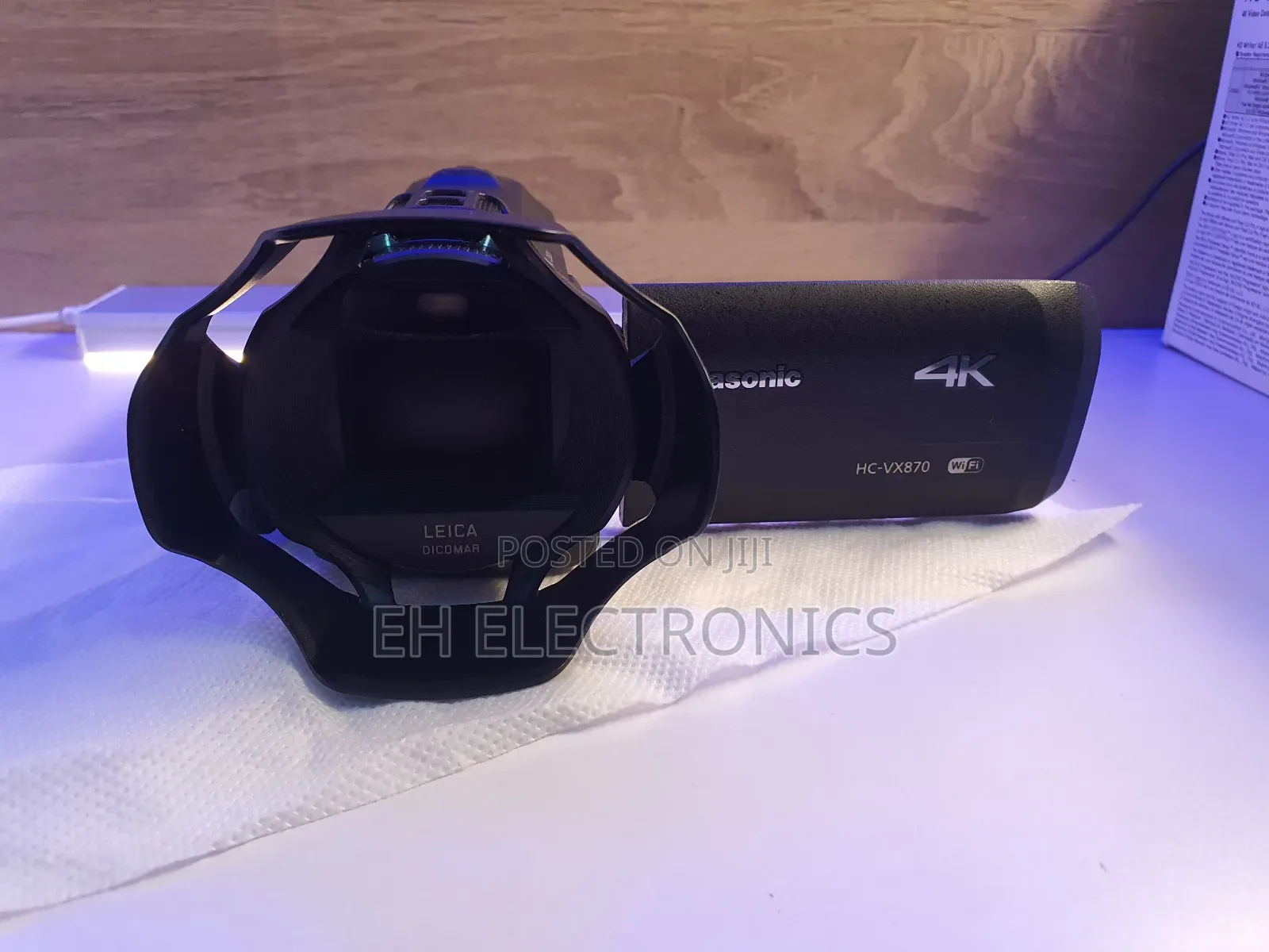 Panasonic Hc-Vx870k Ultra Hd Camcorder