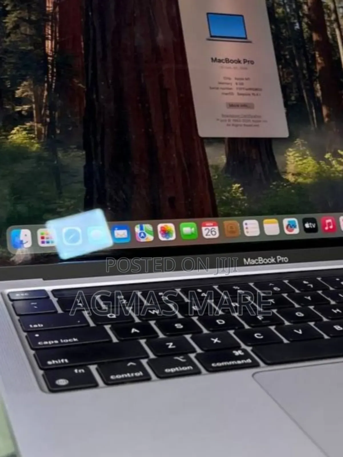 New Laptop Apple MacBook Pro 2020 M1 8GB Apple M1 SSD 256GB