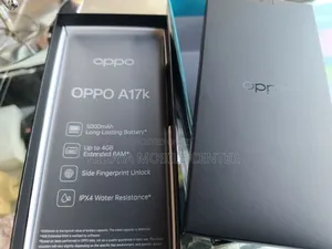 New Oppo A17K 64 GB Gray