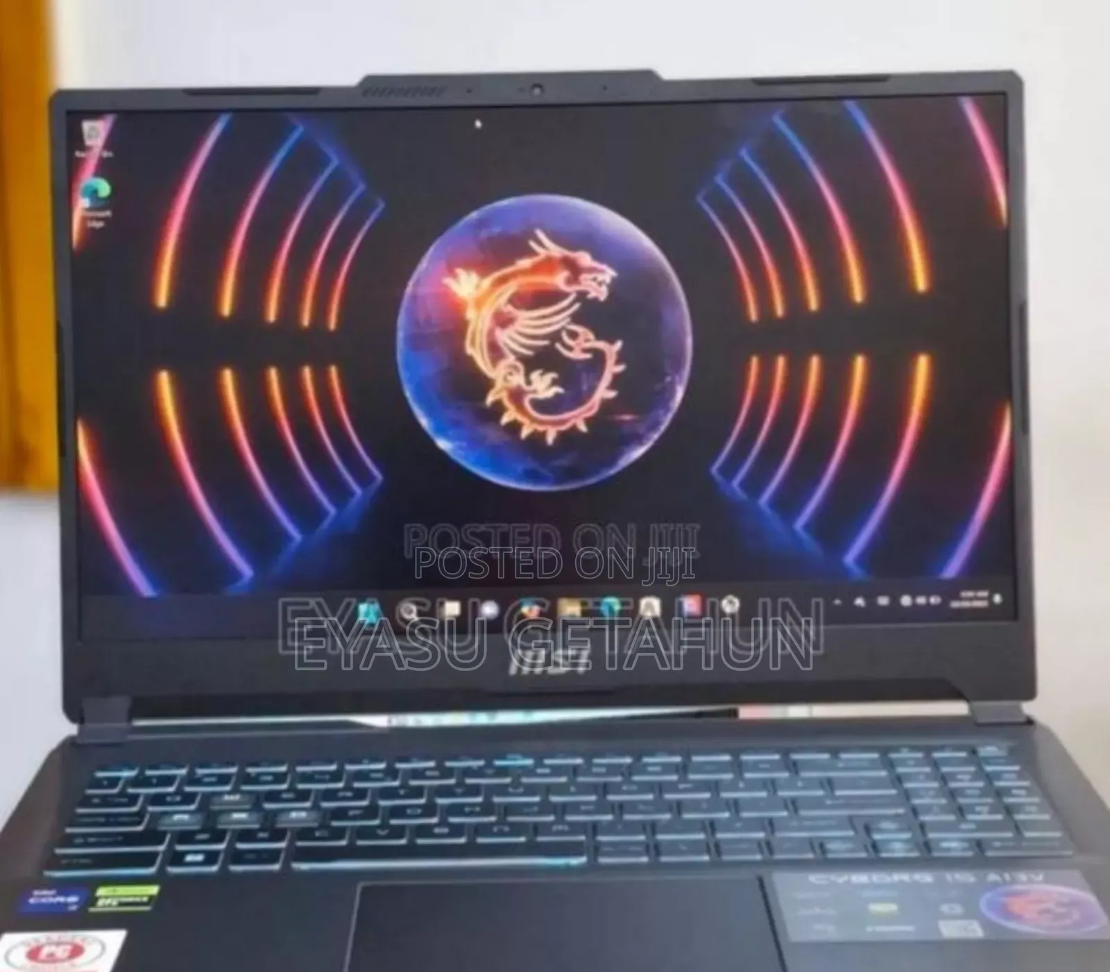 New Laptop MSI Cyborg 15 16GB Intel Core i7 SSD 512GB