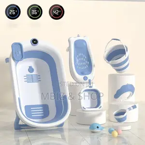 Photo - Super Baby Bath Tub Sets – 8 Pieces