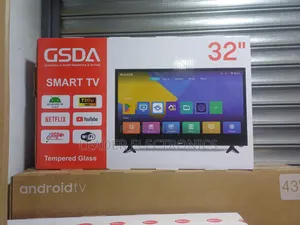 Gsda Tv 32" Smart Android Tv New Arrival 2025