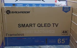  “Salvador 65'' Smart Tv – Big Screen, Beautiful Frameless Design!”