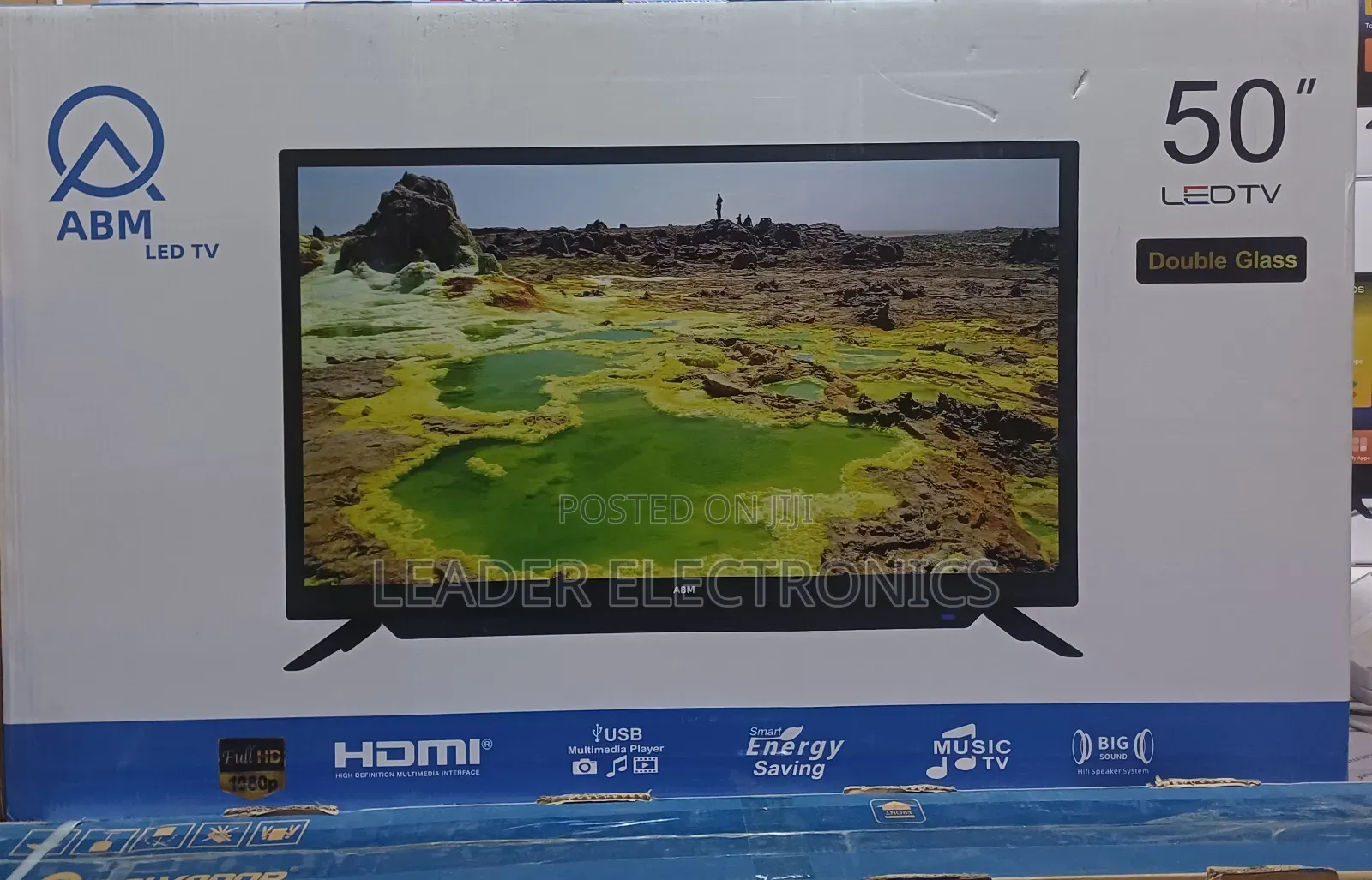 Abm Tv 50" Double Glass Tv