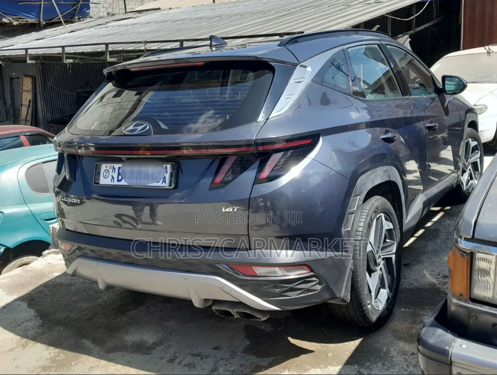 Hyundai Tucson Limited 2021 Blue