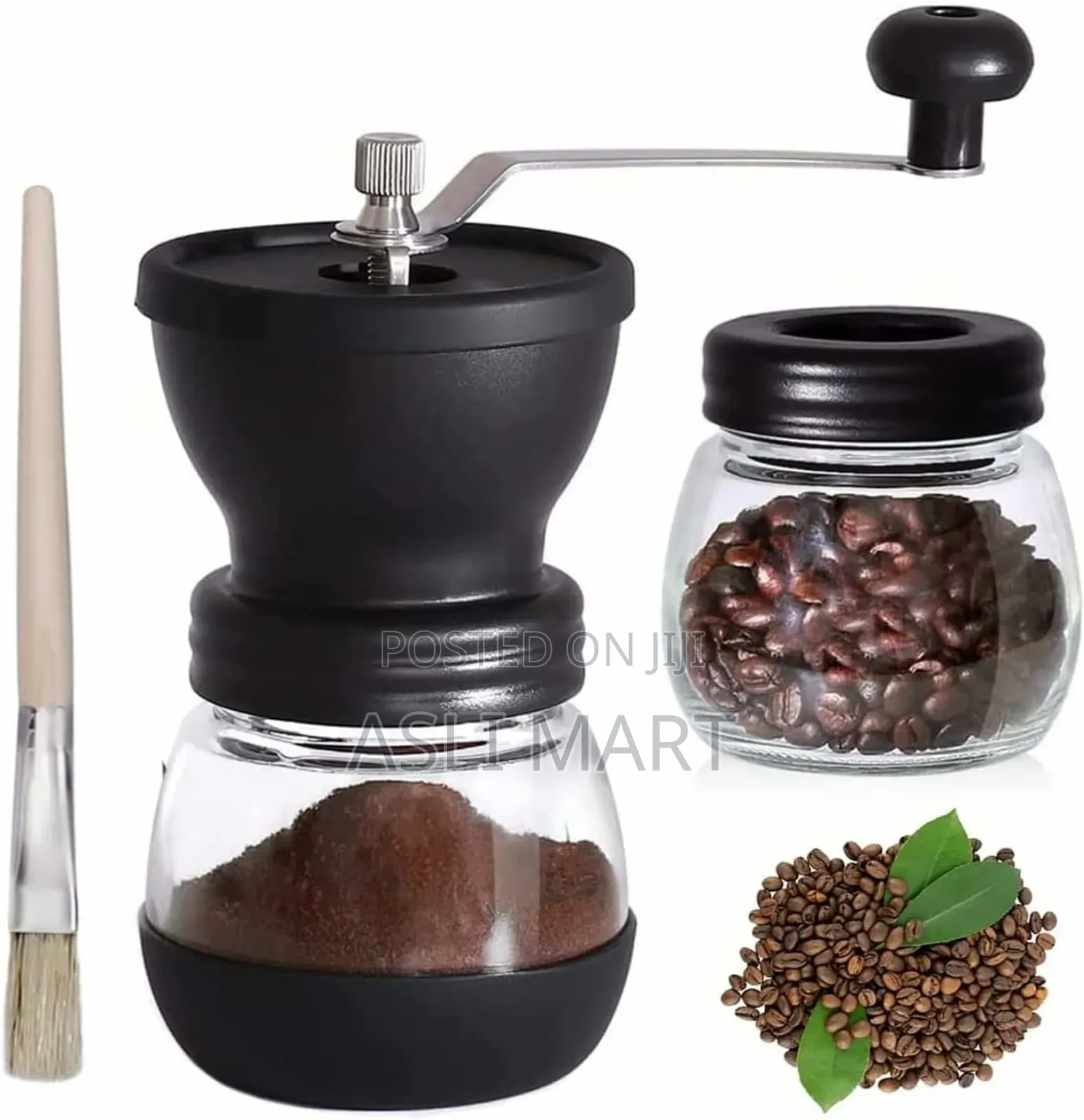 Coffee Grinder Manual * Coffee Grinder, Glass Jar