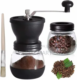 Photo - Coffee Grinder Manual * Coffee Grinder, Glass Jar