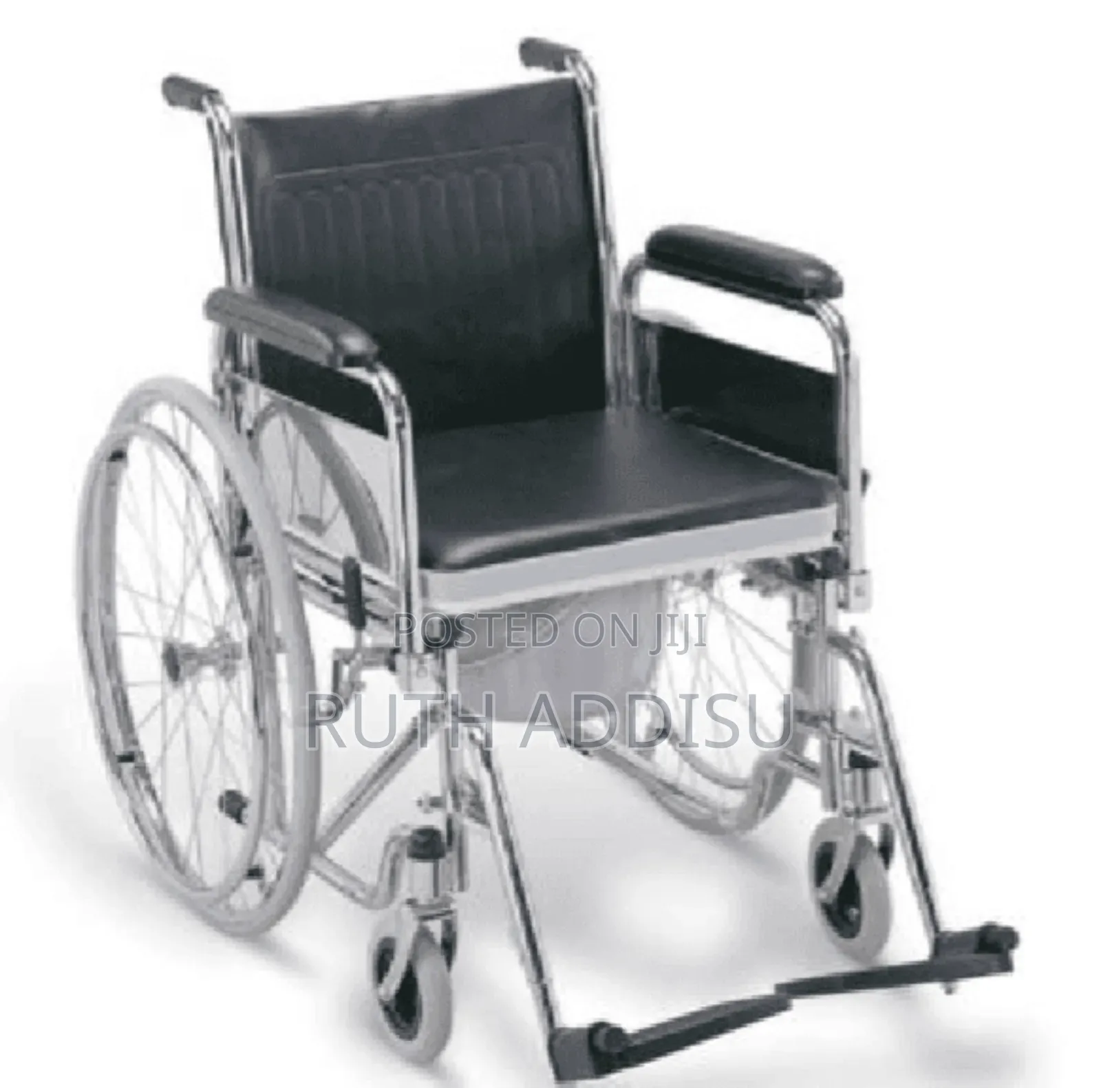Wheelchairs | Manual Self-Propel, Transit Travel Wheelchair Commode