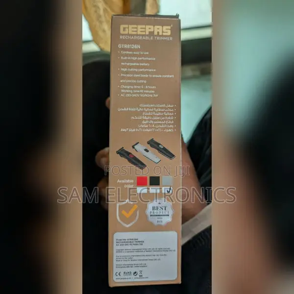 Geepas Rechargeable Trimmer
