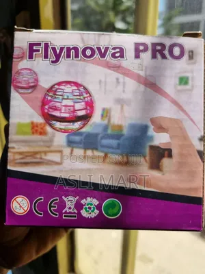 Flynova Pro, a Type of Hand-Operated, Spherical Flying Toy