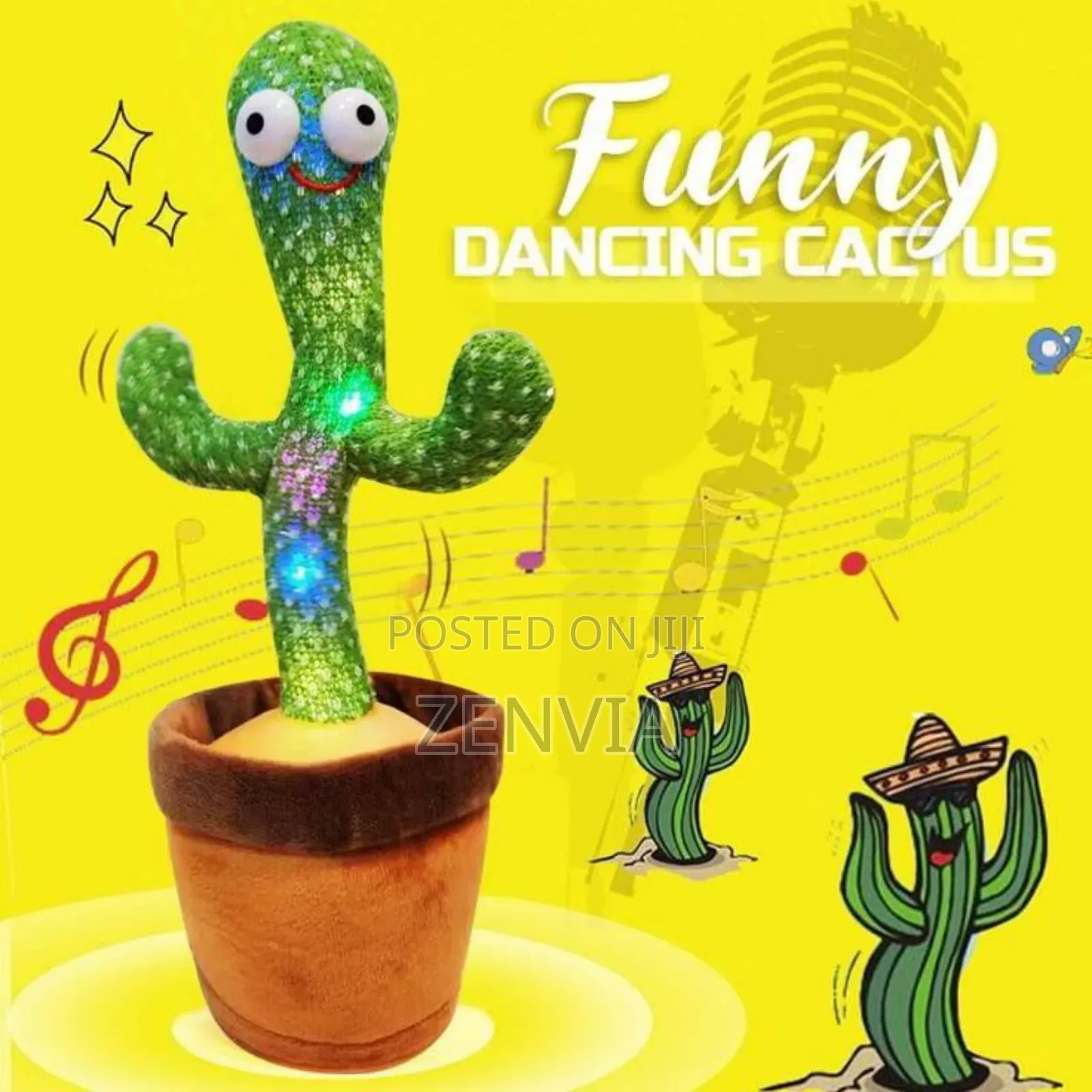 Dancing Cactus Toy