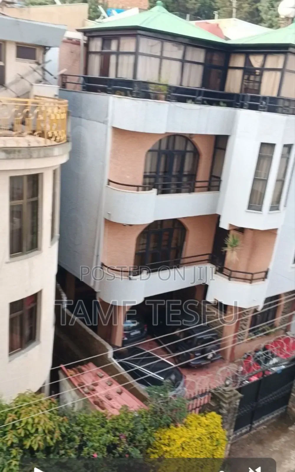 Furnished 6bdrm House in መገናኛ ቶፕ ቪውB+G+2, Yeka for sale