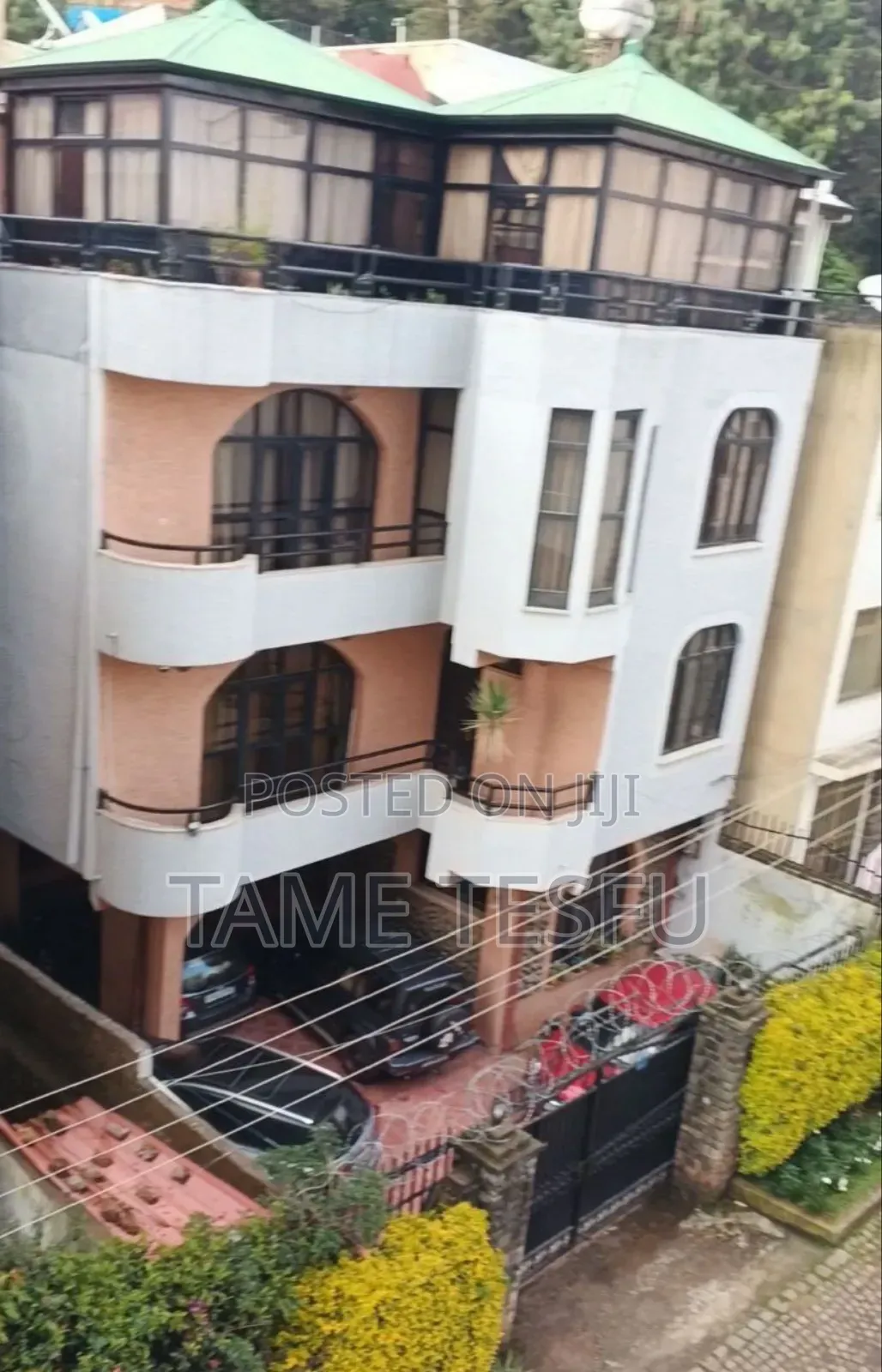 Furnished 6bdrm House in መገናኛ ቶፕ ቪውB+G+2, Yeka for sale