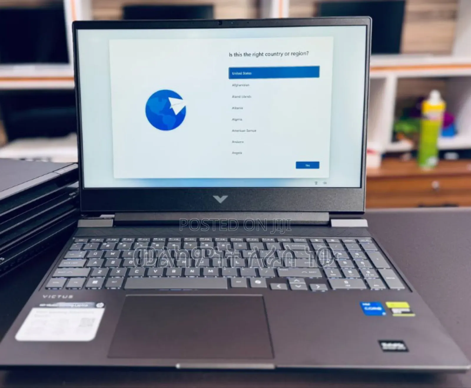 New Laptop HP Victus 15 16GB Intel Core I5 SSD 512GB