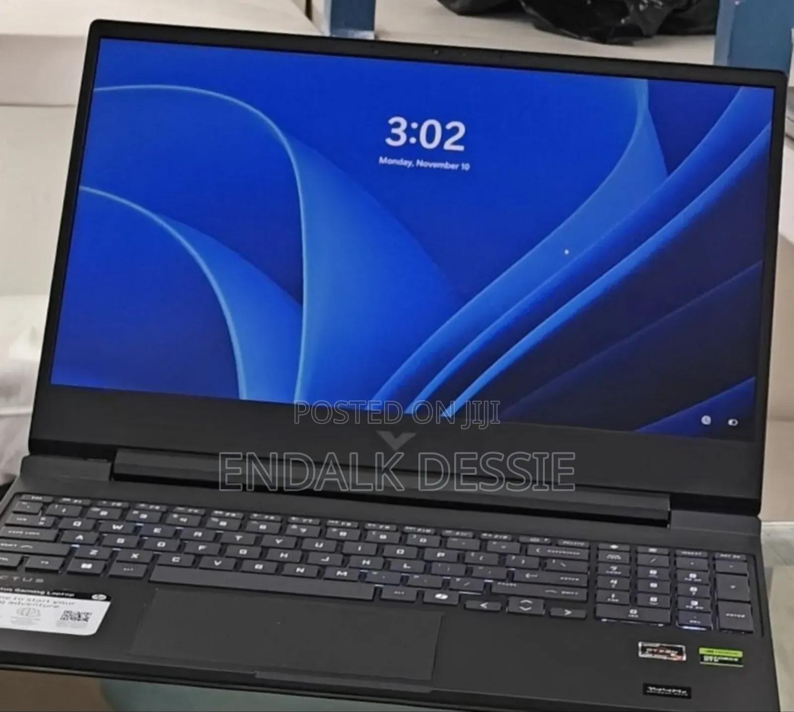 New Laptop HP Victus 15 16GB AMD Ryzen 7 SSD 512GB