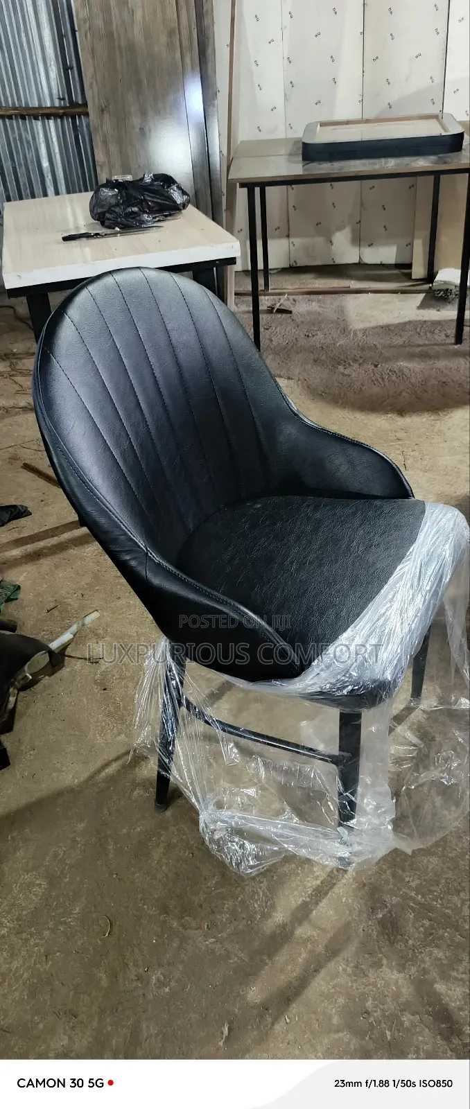 Cafe Chair and Table