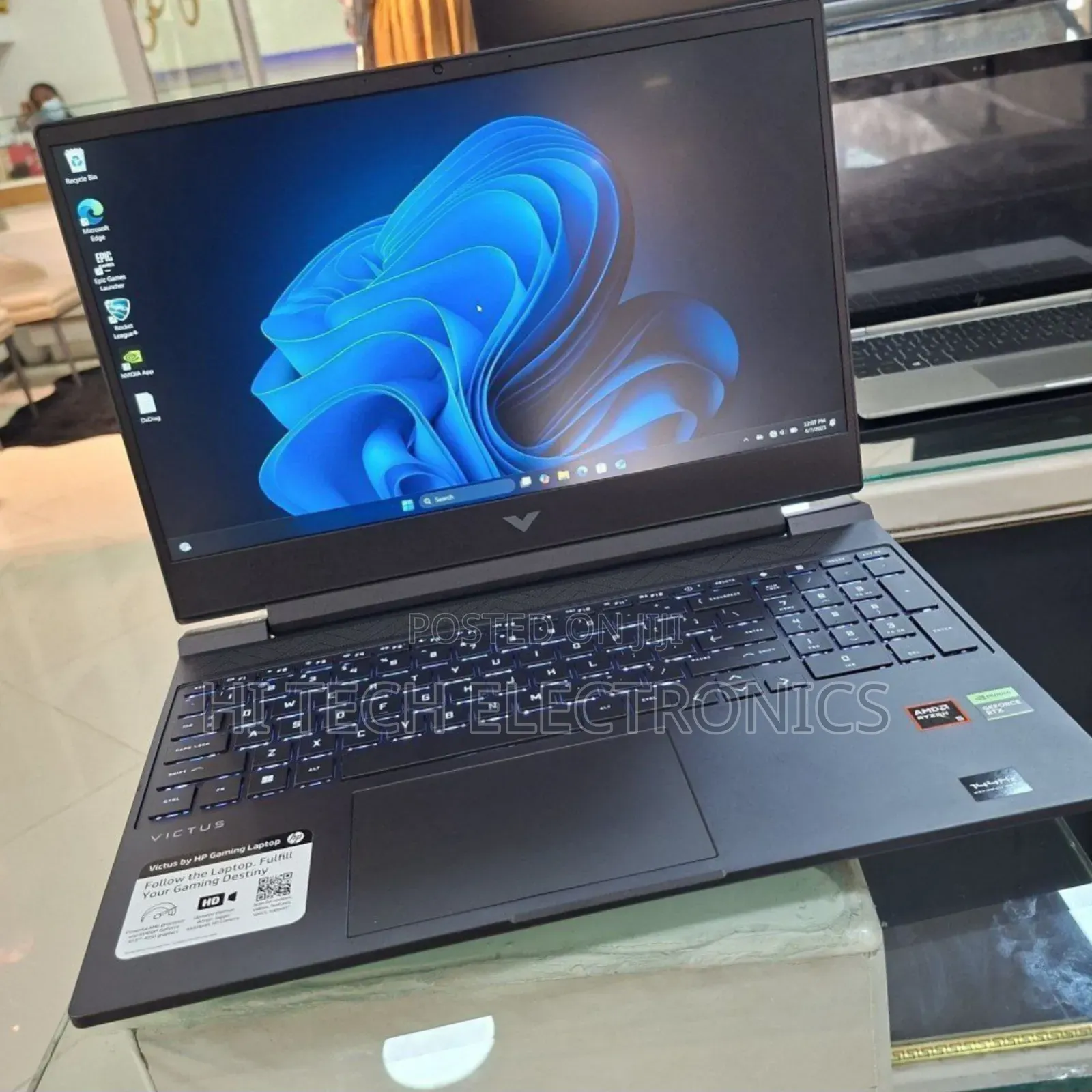 New Laptop HP Victus 15 16GB AMD Ryzen 5 SSD 512GB