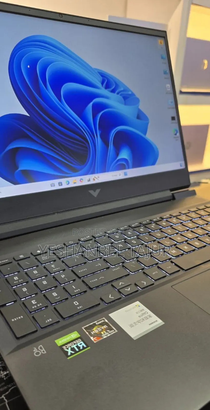 New Laptop HP Victus 16 16GB Intel Core I7 SSD 512GB