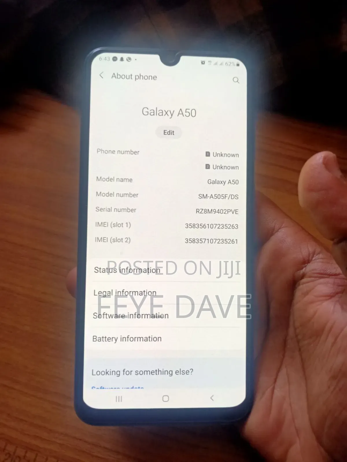 Samsung Galaxy A50 128 GB