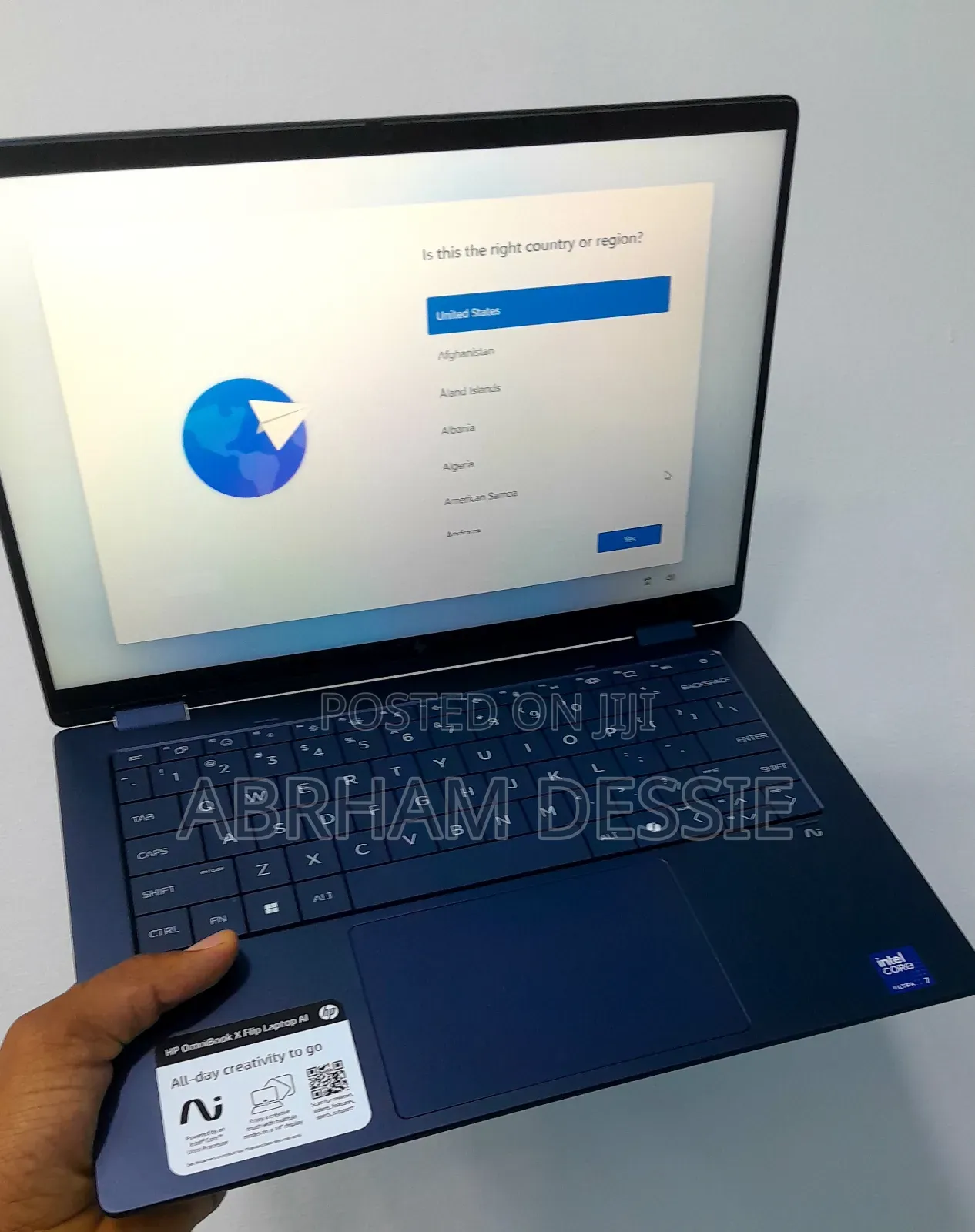 New Laptop HP 16GB Intel Core Ultra 7 SSD 512GB
