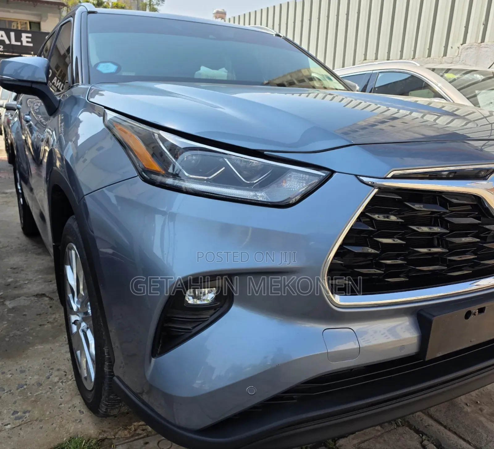 New Toyota Highlander Hybrid 2023 Blue