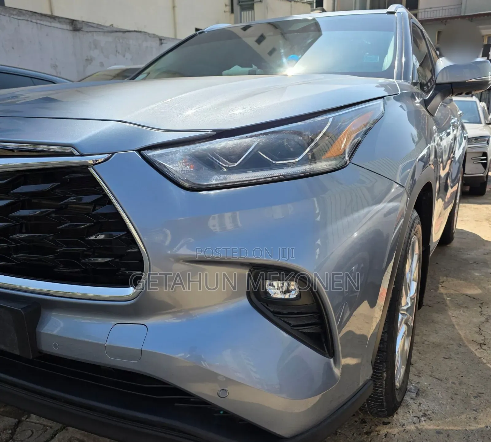 New Toyota Highlander Hybrid 2023 Blue