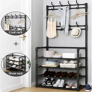 Photo - 2in 1 Shoe Rack (የ ጫማ መደርደሪያ )የ ጫማ ማስቀመጫ