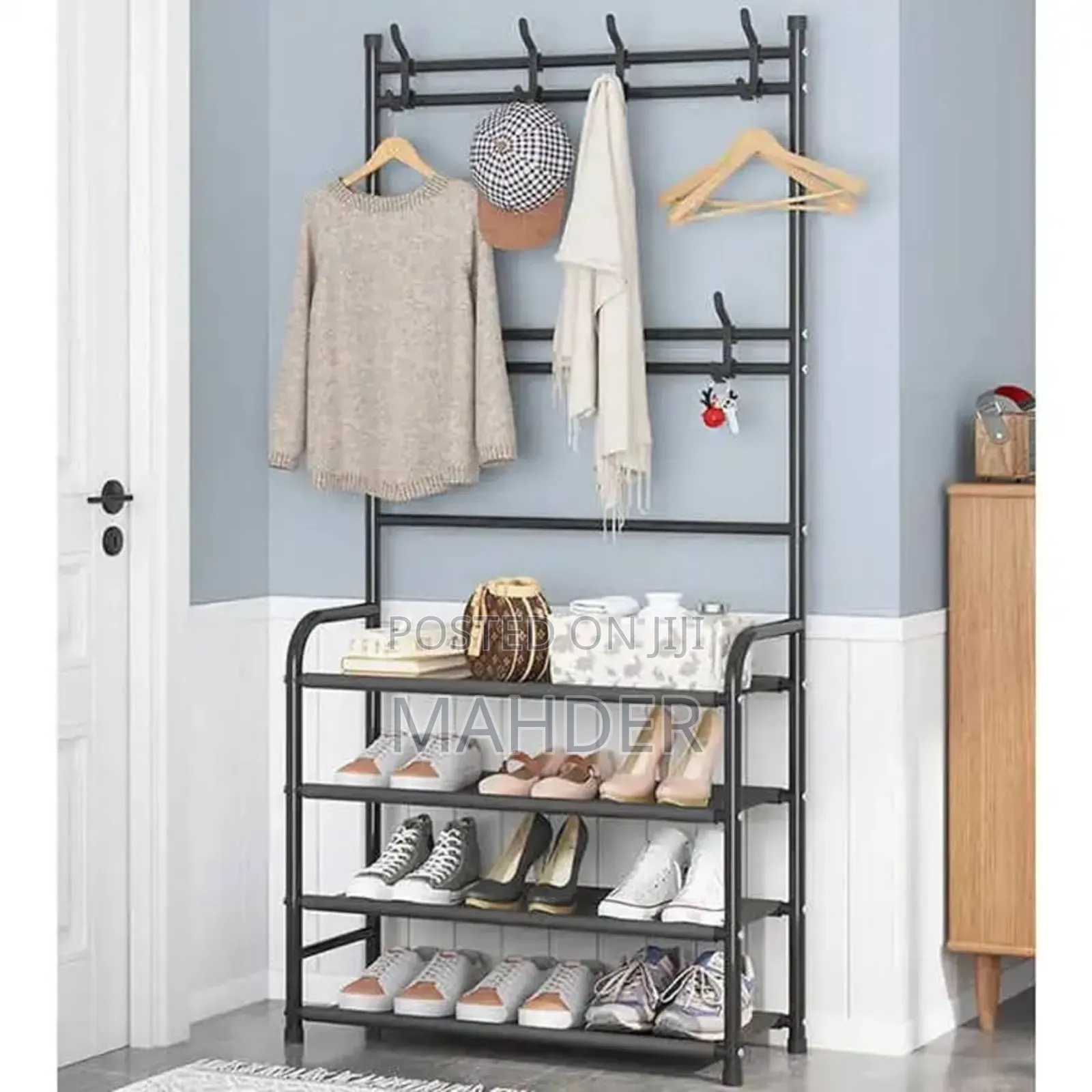 2in 1 Shoe Rack (የ ጫማ መደርደሪያ )የ ጫማ ማስቀመጫ