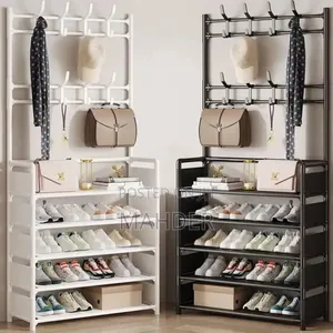 2in 1 Shoe Rack (የ ጫማ መደርደሪያ )የ ጫማ ማስቀመጫ