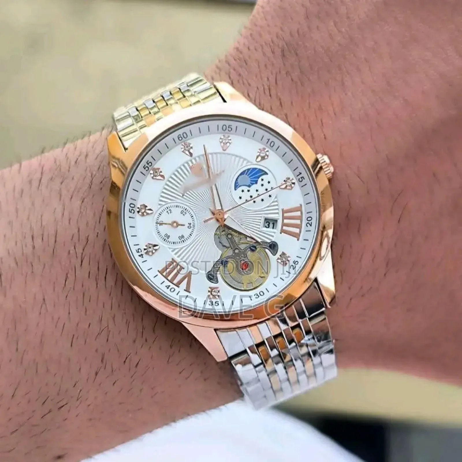 Poedagar Men's Watches Luxury Brand Waterproof Calendar Luminous Steel