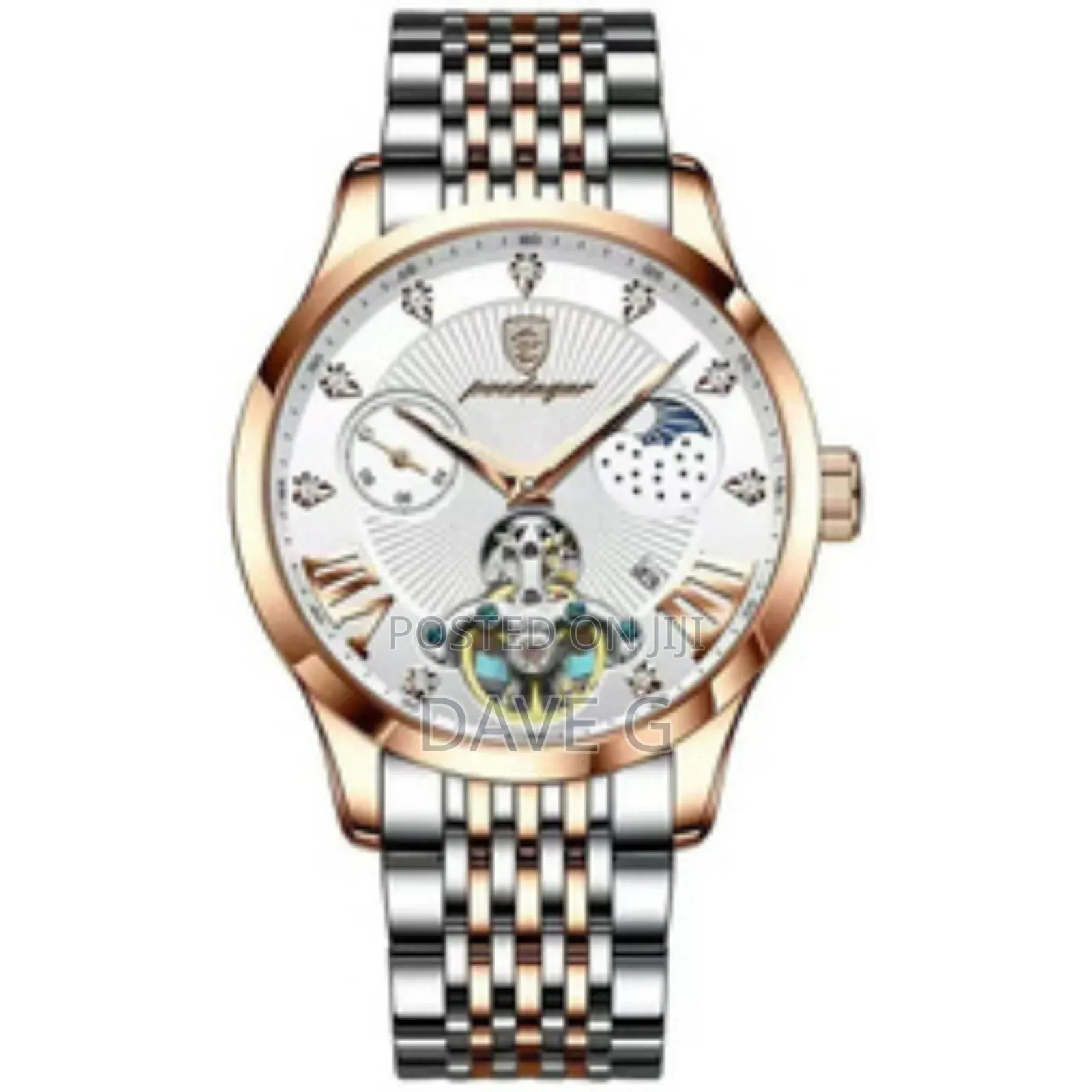 Poedagar Men's Watches Luxury Brand Waterproof Calendar Luminous Steel