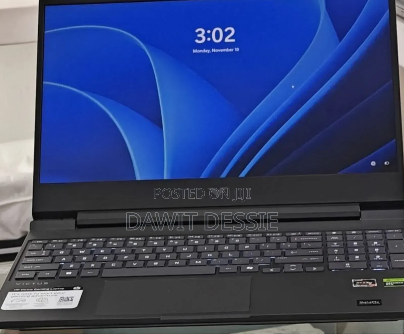 New Laptop HP Victus 15 16GB AMD Ryzen 7 SSD 512GB