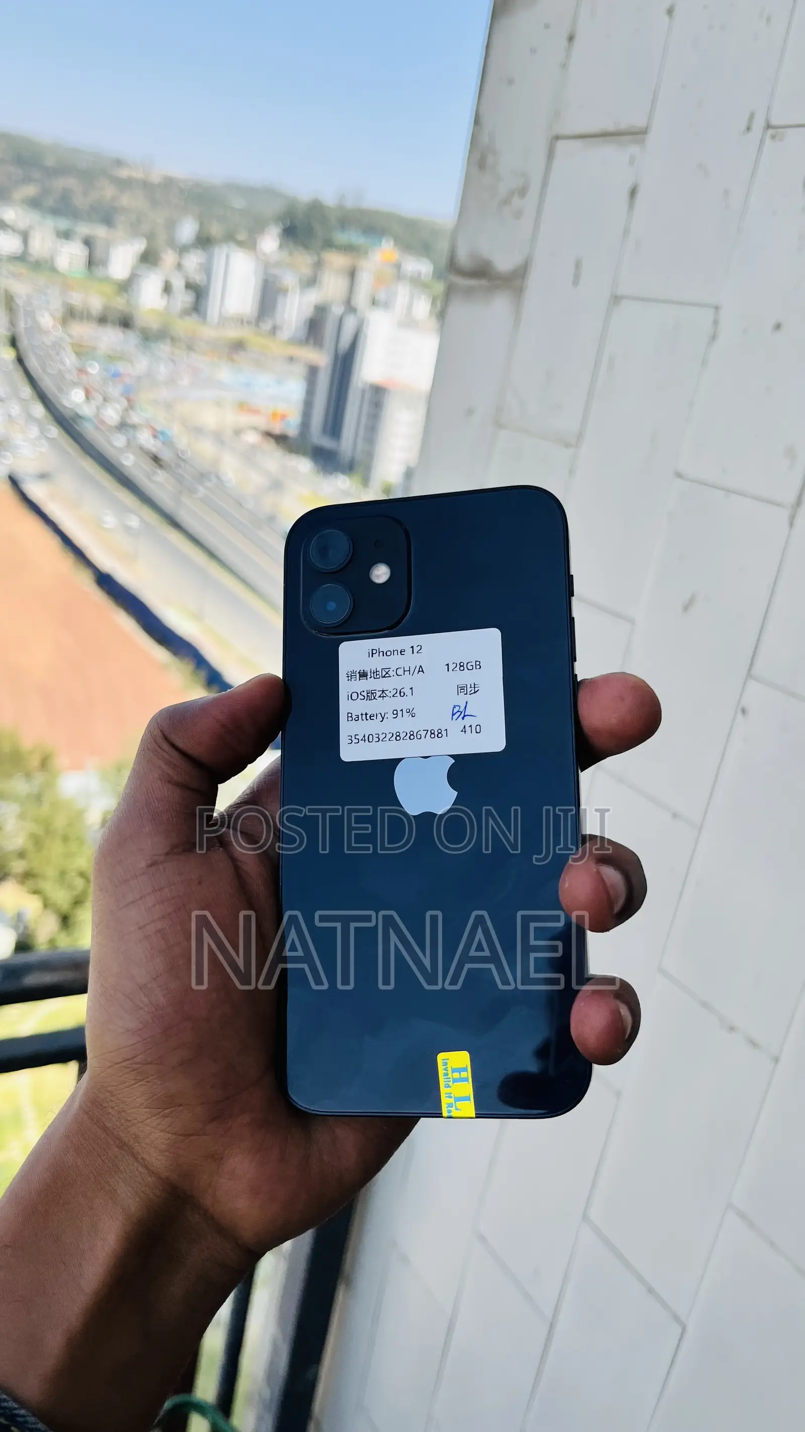 New Apple iPhone 12 128 GB Black