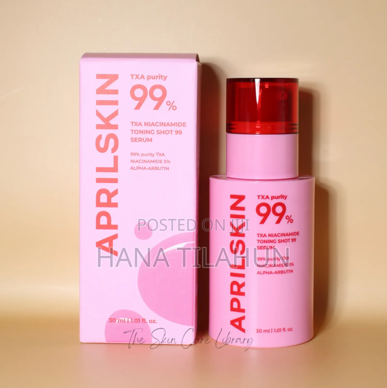 Aprilskin Txa Niacinamide 99 Toning Shot Serum