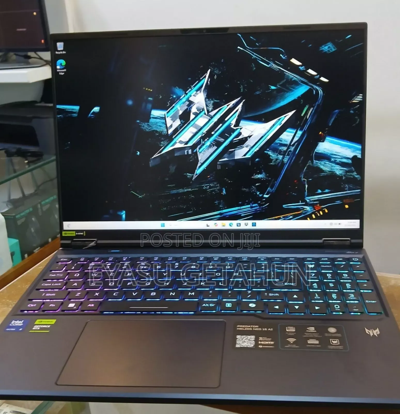 New Laptop Acer Predator Helios Neo 16 32GB Intel Core Ultra 9 SSD 1T