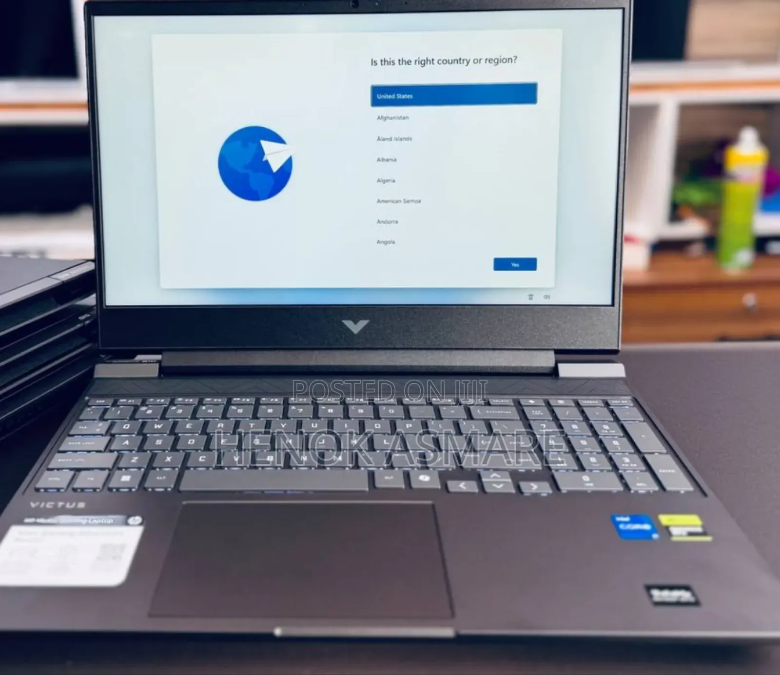 New Laptop HP Victus 15 16GB Intel Core I5 SSD 512GB