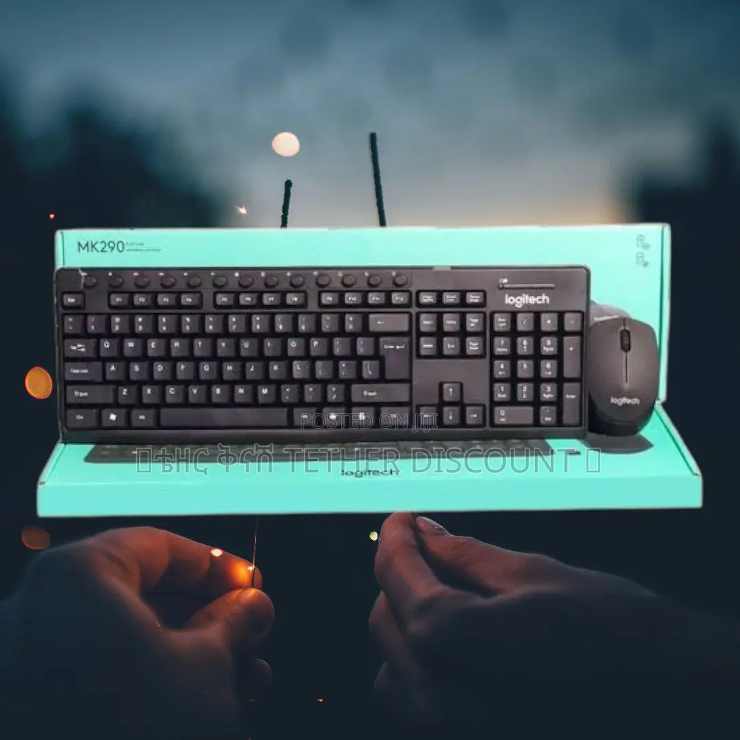 Logitech Wirless Kiyboard Mouse Originalsee