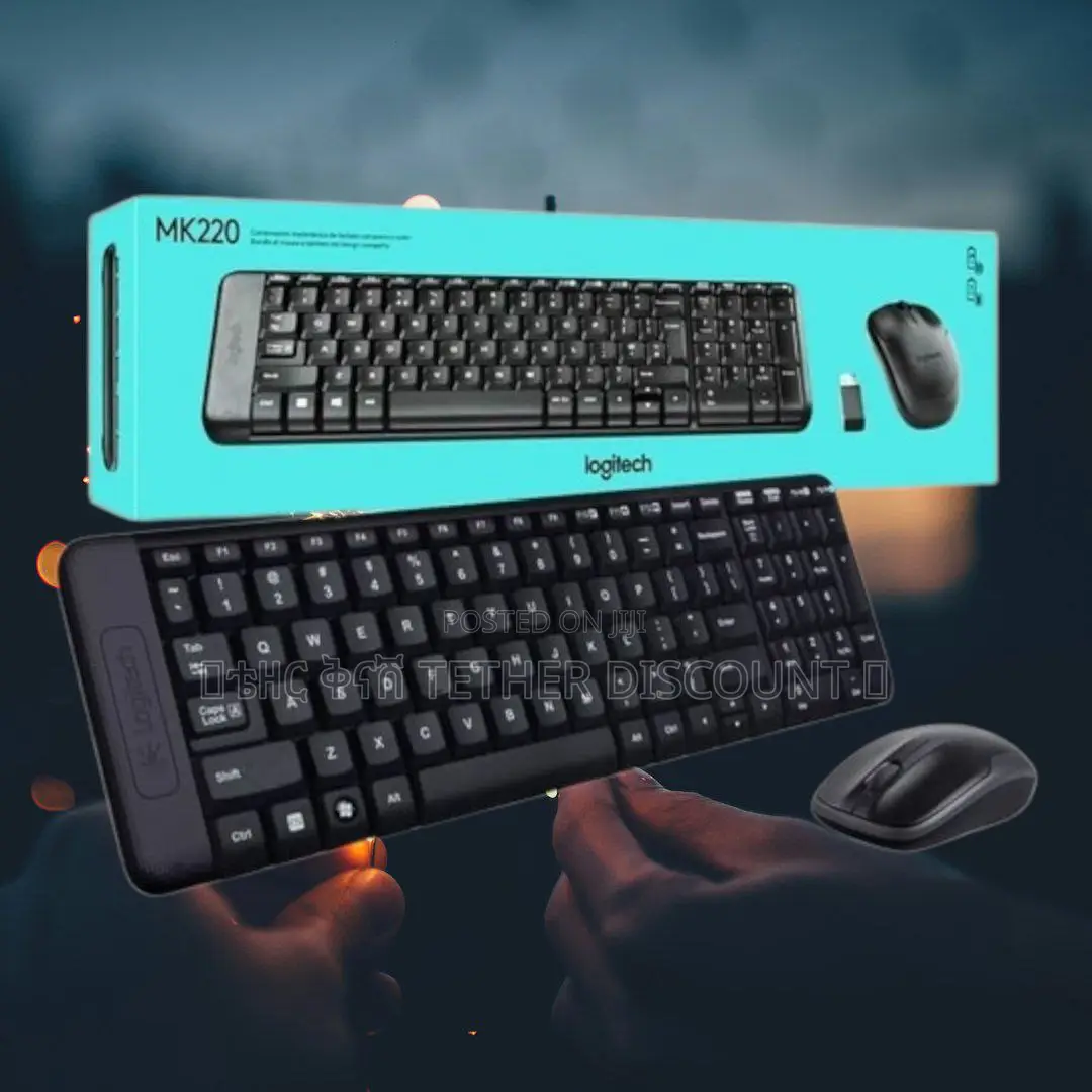 Logitech Wirless Kiyboard Mouse Originalsee