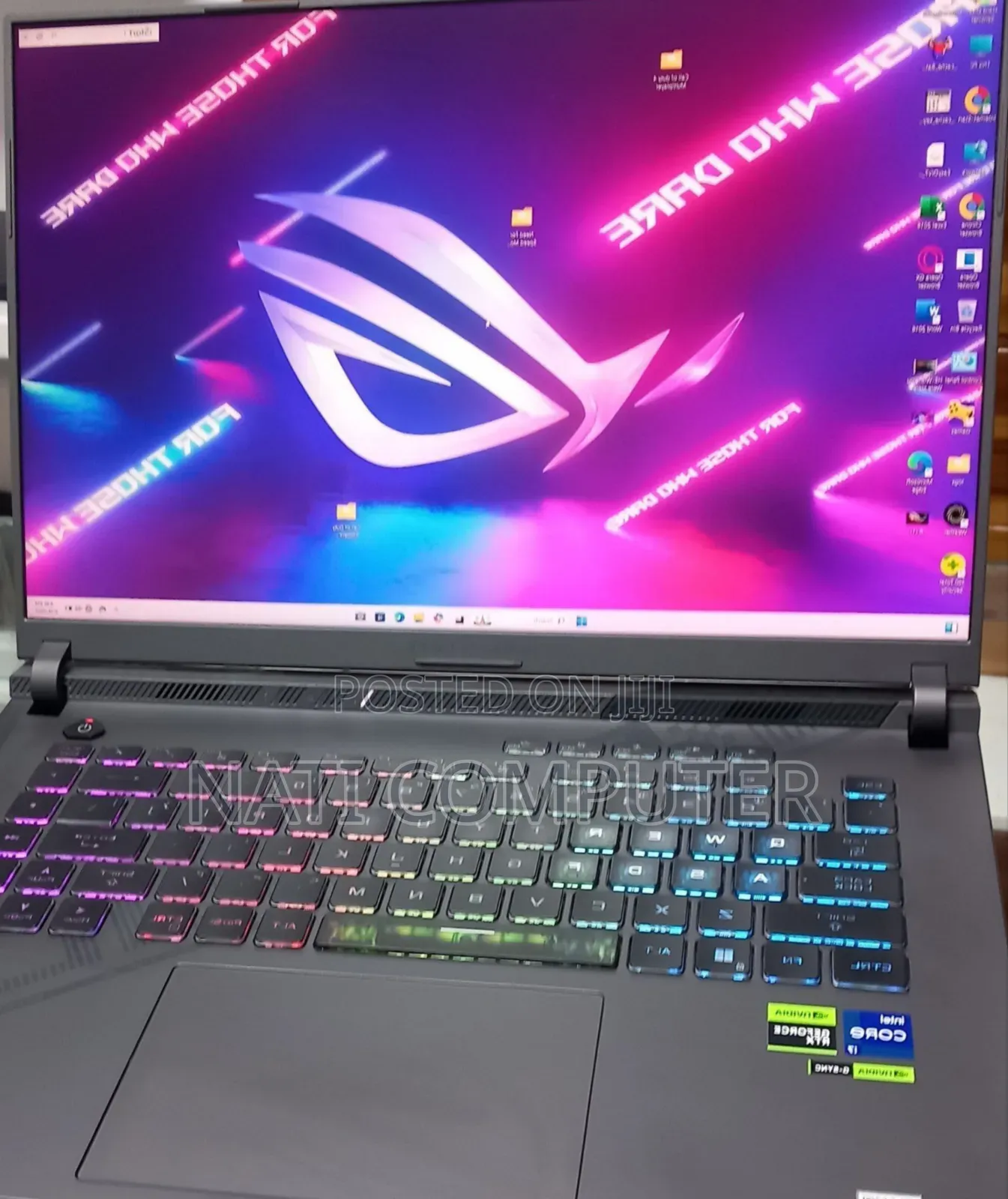 New Laptop Asus ROG Strix G15 16GB Intel Core I7 SSD 1T
