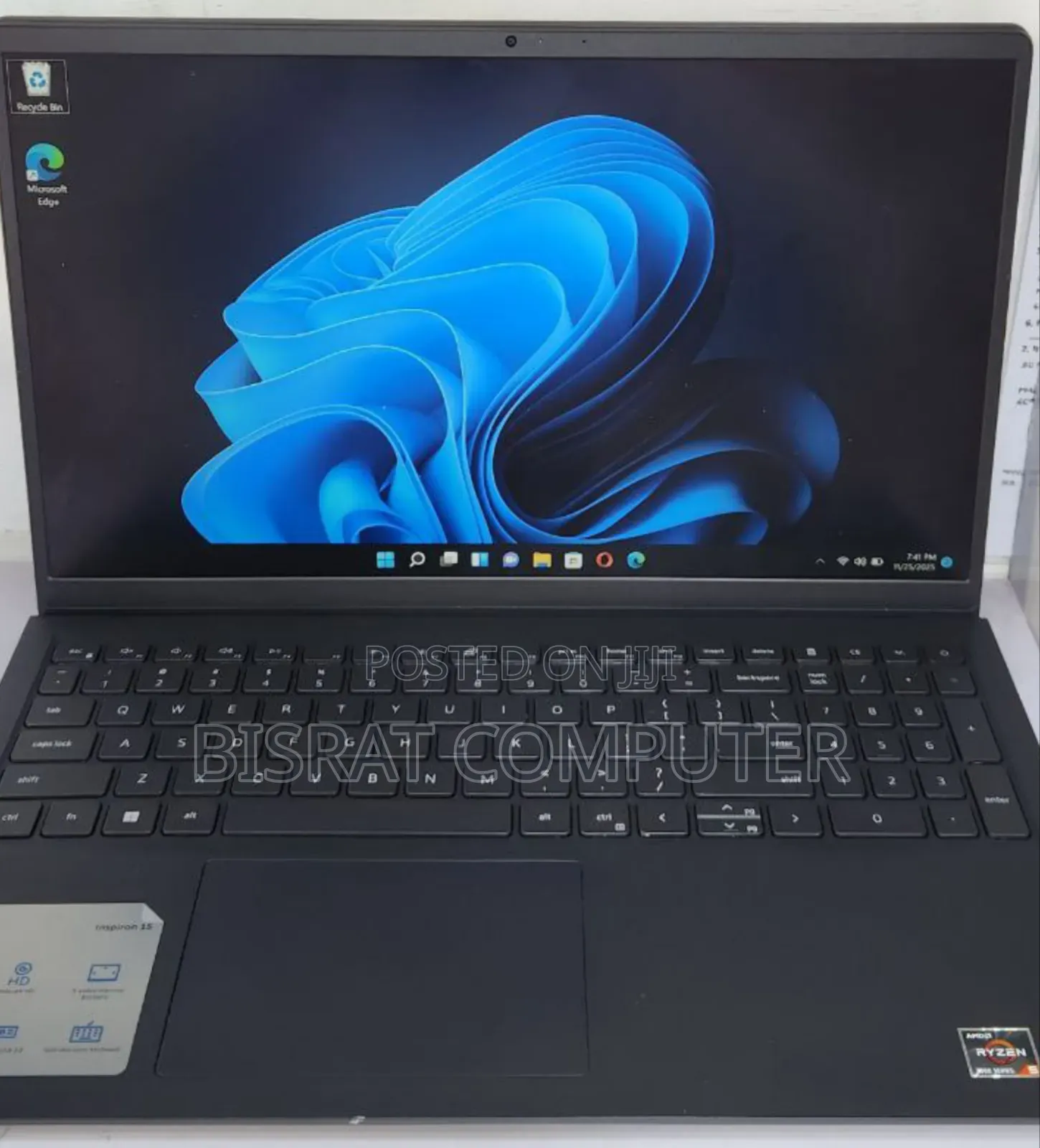 New Laptop Dell Inspiron 15 8GB AMD Ryzen 5 SSD 512GB