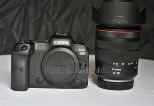 Canon R5 Camera With Red Lens