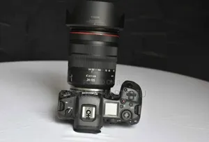 Canon R5 Camera With Red Lens