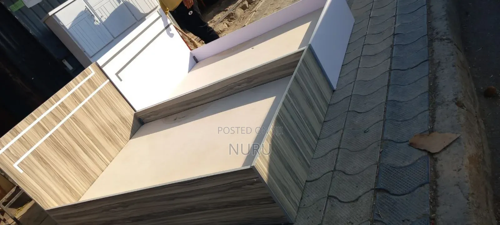 MDF ላሚኔት አልጋ በ1ሜትር ከ20