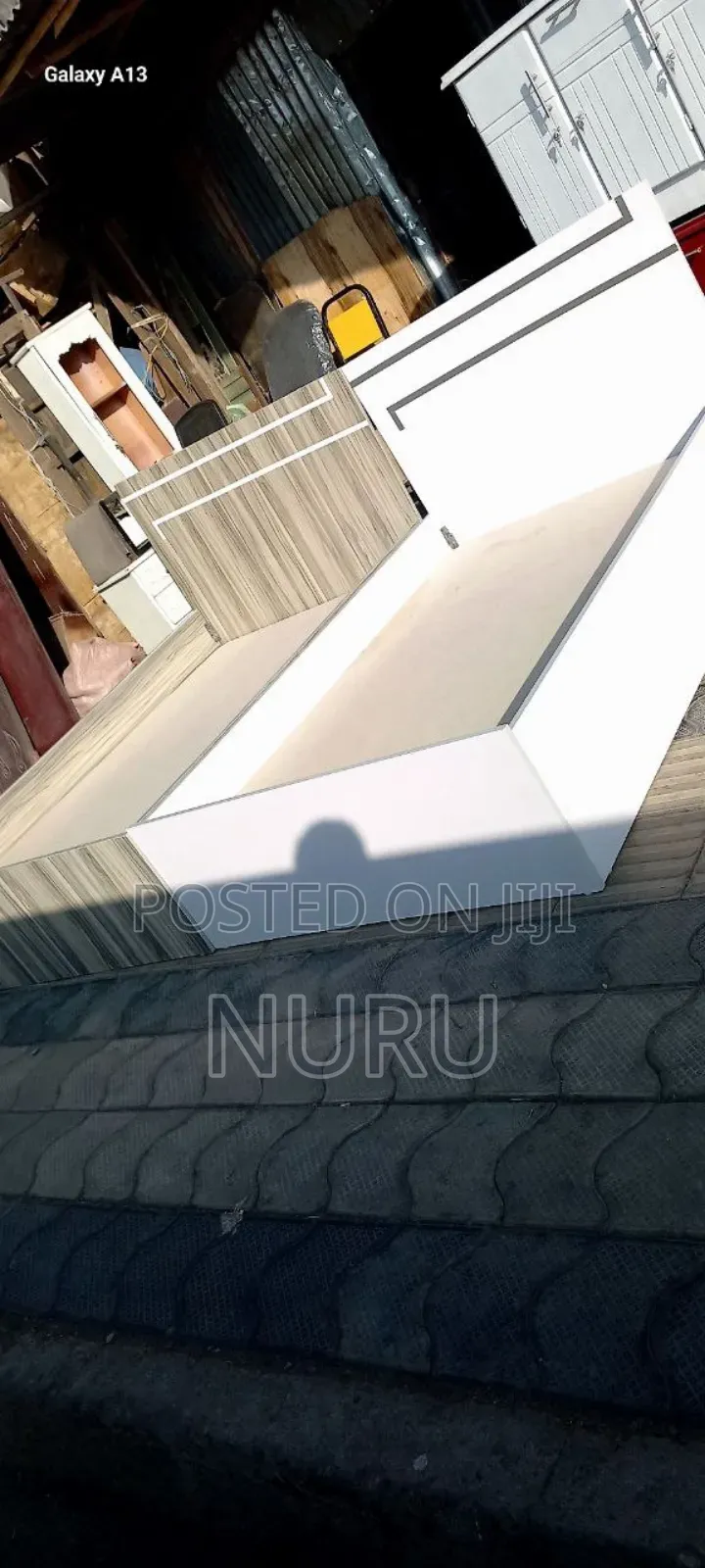 MDF ላሚኔት አልጋ በ1ሜትር ከ20