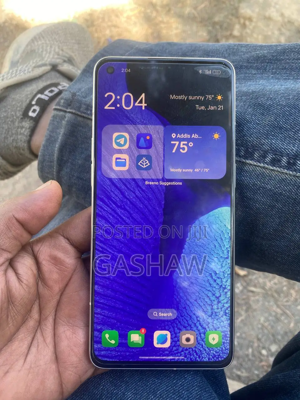 Oppo Reno8 5G 256 GB Gold