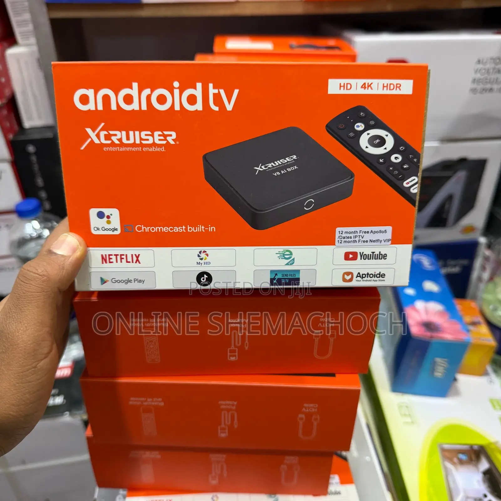 Android Tv Xcrusier V8 Ai Box
