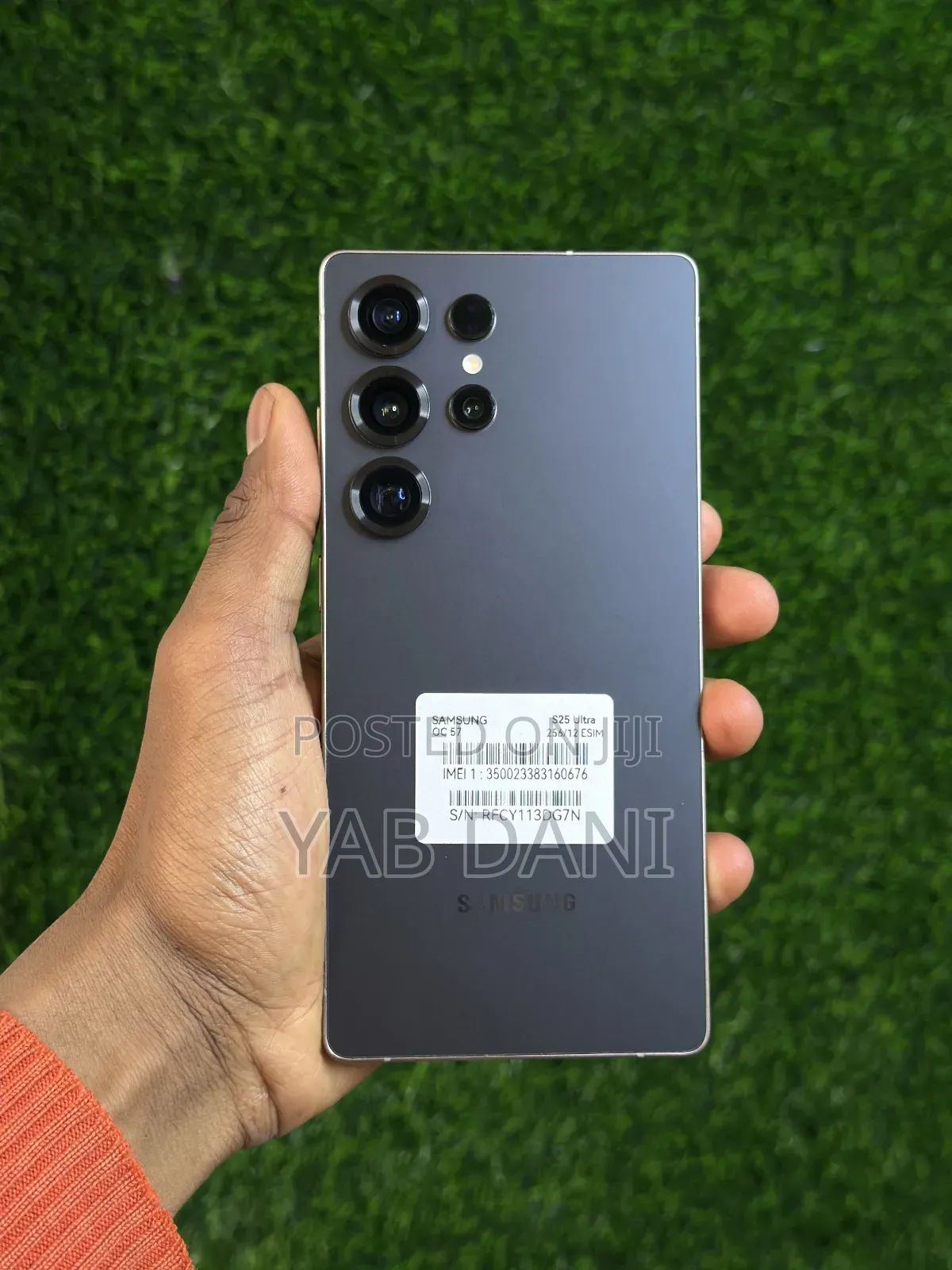 New Samsung Galaxy S25 Ultra 256 GB Black